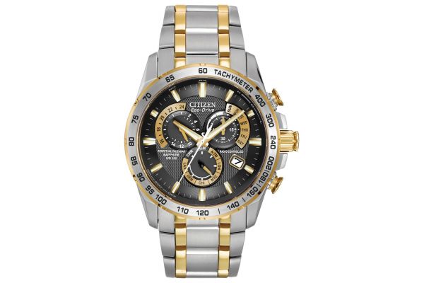 Mens Citizen Perpetual Calendar Watch AT4004-52E