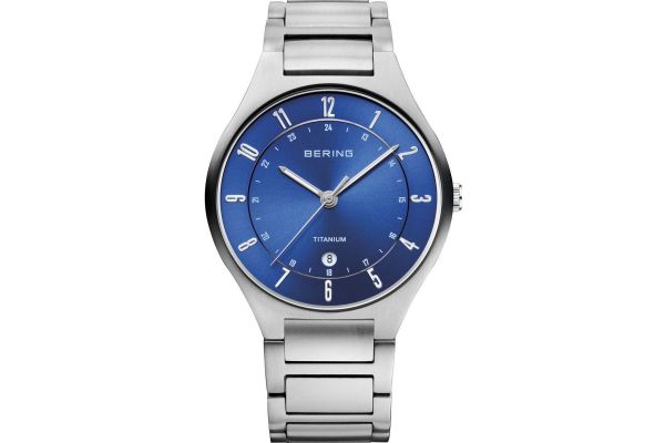 Mens Bering Titanium Watch 11739-707
