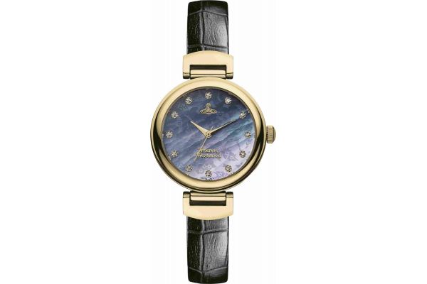 Womens Vivienne Westwood Hampton Watch VV128GDBK