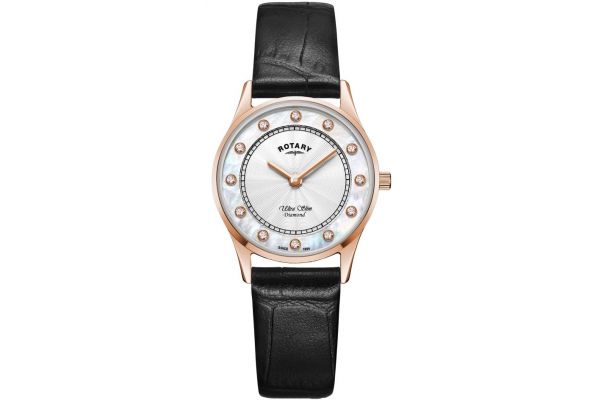Womens Rotary Ultra Slim Watch LS08304/41/D