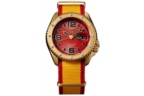Mens Seiko 5 Street Fighter V Watch SRPF24K1