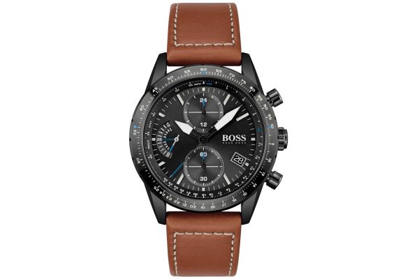 Mens Boss Pilot Edition Watch 1513851