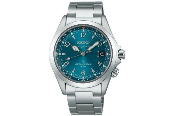 Mens Seiko Alpinist Watch SPB503J1