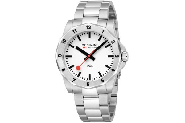 Mens Mondaine Numeri Watch MSN.4211B.SK