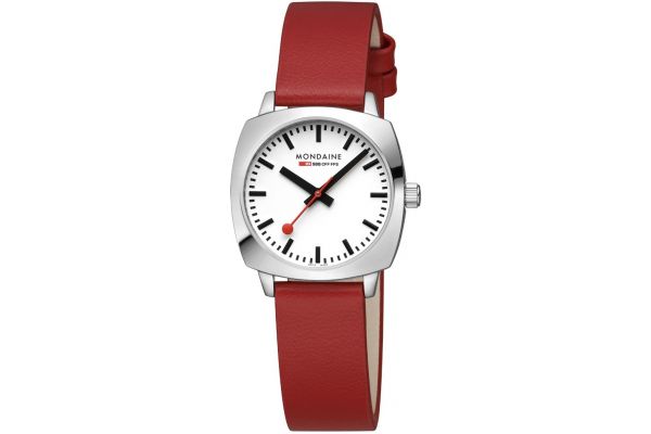 Womens Mondaine Cushion Watch MSL.31110.LCV