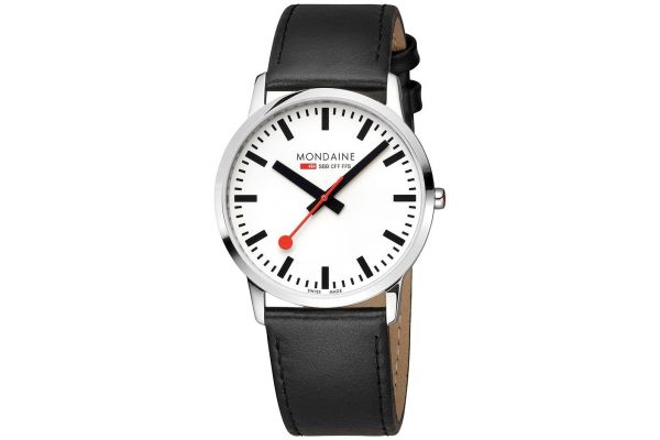 Mens Mondaine Simply Elegant Watch A638.30350.11SBO