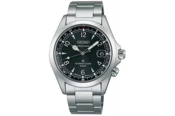 Mens Seiko Alpinist Watch SPB505J1