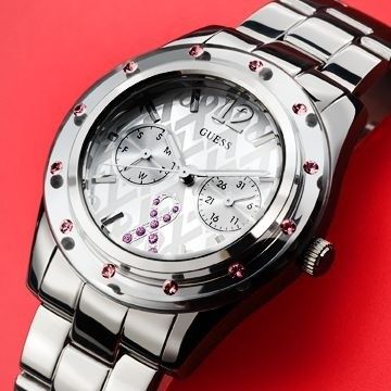 Sparkling Pink - Breast Cancer Awareness Watch by Guess