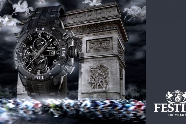 Festina watches, official time keepers - Tour de France