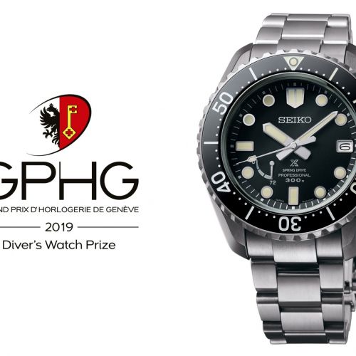 Seiko wins the Diver’s Watch Prize - 2019 GPHG