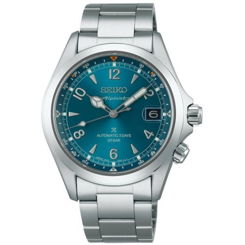 Mens Seiko Alpinist Watch SPB503J1