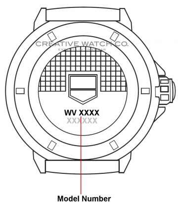 Tag Heuer watch case back - repairs servicing