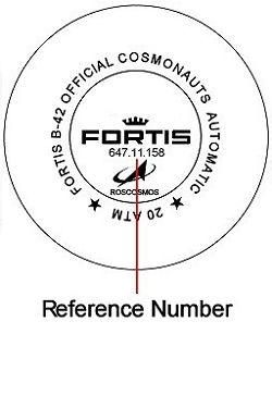 Fortis watch case back - repairs servicing