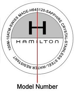 Hamilton watch case back - repairs servicing