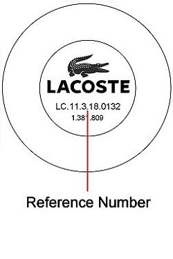 Lacoste watch on sale battery price