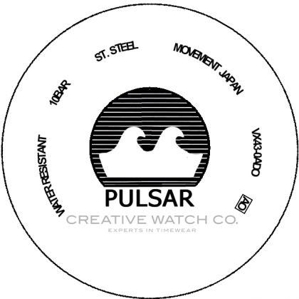 Pulsar watch case back - repairs servicing